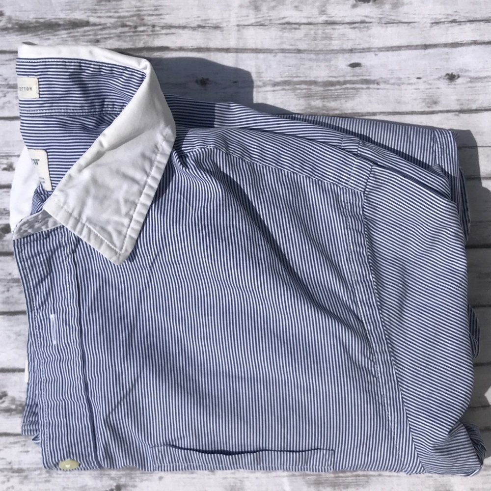 🛍 Men’s J Crew Shirtings Dress Shirt SzS